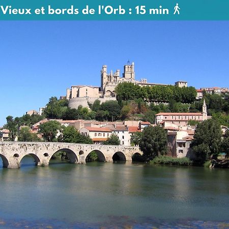 Joli Studio Climatise 'Alma 4' - Coeur De Beziers - Wifi Fibre - Netflix Eksteriør billede