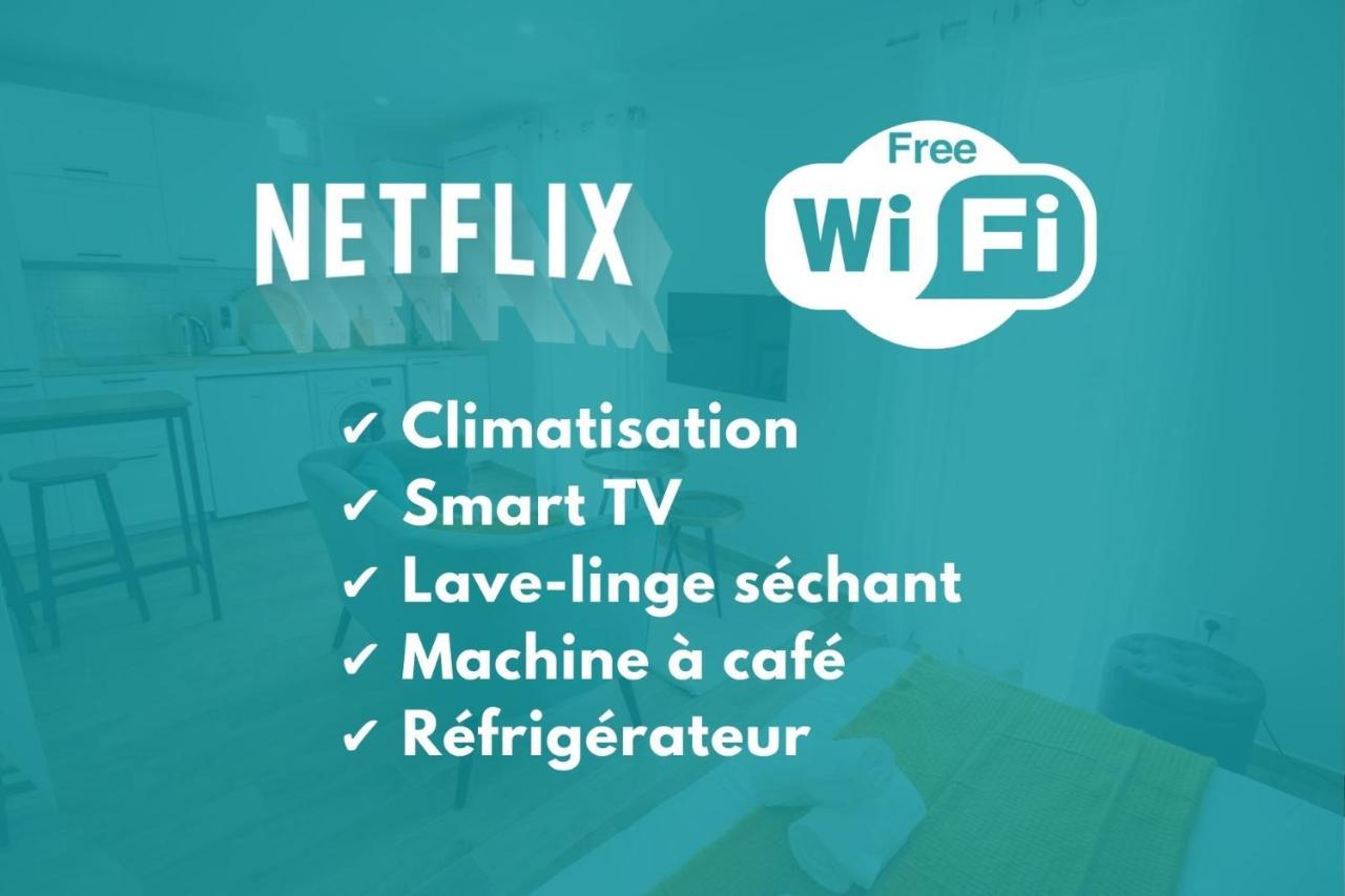 Joli Studio Climatise 'Alma 4' - Coeur De Beziers - Wifi Fibre - Netflix Eksteriør billede